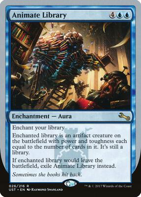 Animate Library card from Unstable