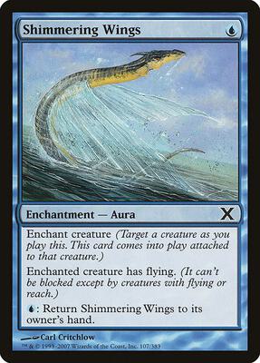 Shimmering Wings card from 10th Edition