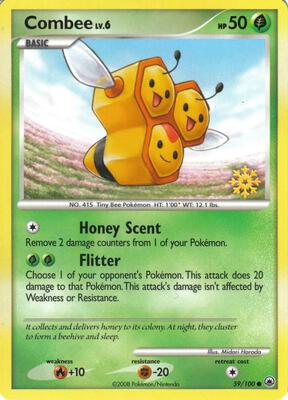 Combee - 59/100 card from Countdown Calendar Promos