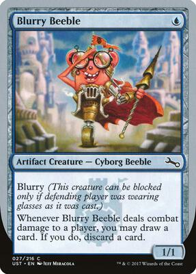 Blurry Beeble card from Unstable