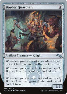 Border Guardian card from Unstable