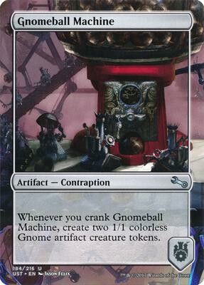 Gnomeball Machine card from Unstable