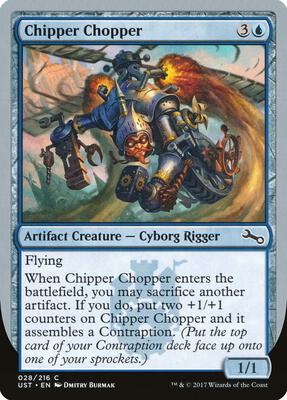 Chipper Chopper card from Unstable