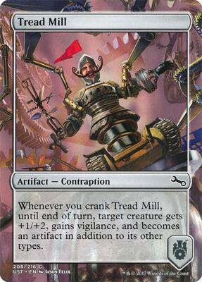 Tread Mill card from Unstable