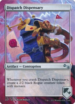 Dispatch Dispensary card from Unstable
