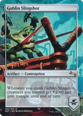 Goblin Slingshot card from Unstable