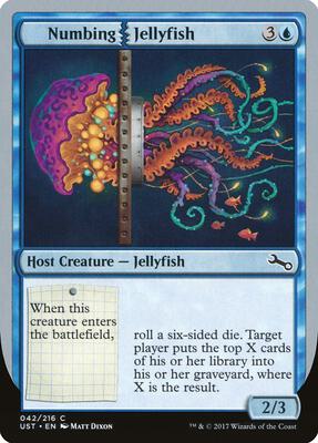 Numbing Jellyfish card from Unstable
