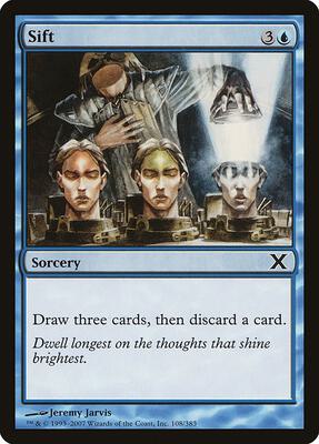 Sift card from 10th Edition