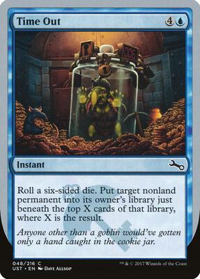 Time Out card from Unstable