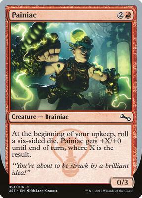 Painiac card from Unstable