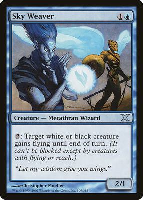 Sky Weaver card from 10th Edition