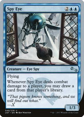 Spy Eye card from Unstable