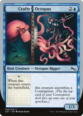 Crafty Octopus card from Unstable