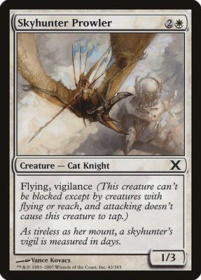 Skyhunter Prowler card from 10th Edition