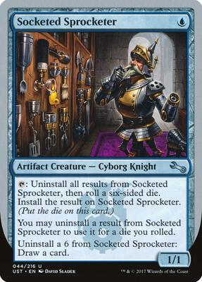 Socketed Sprocketer card from Unstable