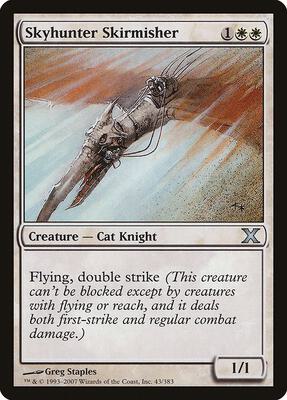Skyhunter Skirmisher card from 10th Edition