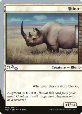 Rhino- card from Unstable