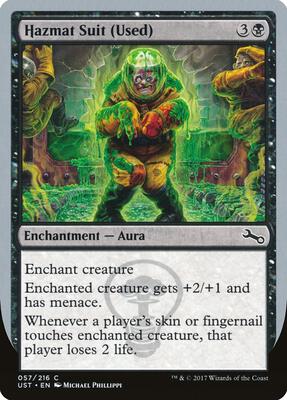 Hazmat Suit (Used) card from Unstable