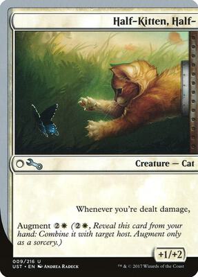 Half-Kitten, Half- card from Unstable