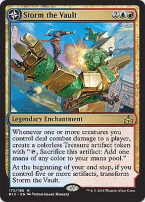 Storm the Vault card from Rivals of Ixalan