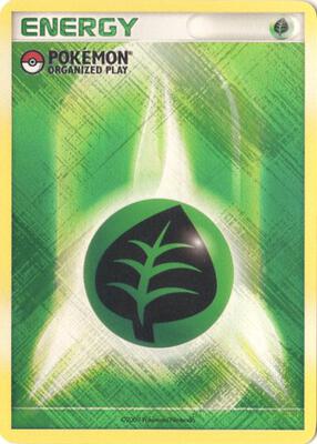 Grass Energy (2009 Unnumbered POP Promo) card from League & Championship Cards