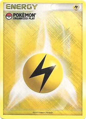 Lightning Energy (2009 Unnumbered POP Promo) card from League & Championship Cards