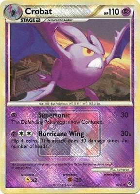 Crobat - 14/95 (League Promo) card from League & Championship Cards