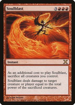 Soulblast card from 10th Edition