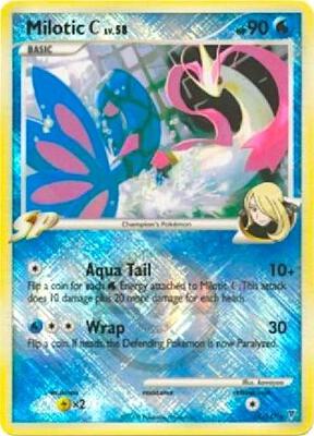 Milotic C - 35/147 (League Promo) card from League & Championship Cards