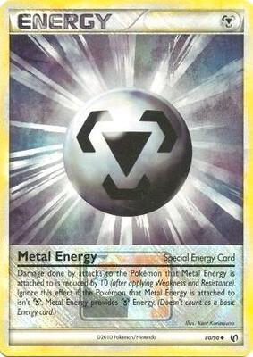 Metal Energy (Special) - 80/90 (League Promo) card from League & Championship Cards