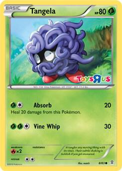 Tangela - 8/83 (Toys R Us Promo) card from Miscellaneous Cards & Products