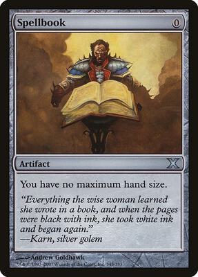 Spellbook card from 10th Edition