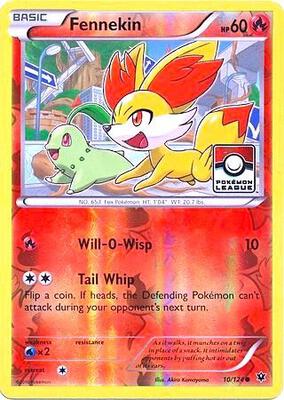 Fennekin - 10/124 (Pokemon League) card from League & Championship Cards