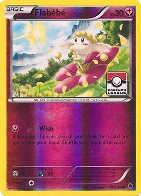 Flabebe - 101/162 (Pokemon League) card from League & Championship Cards