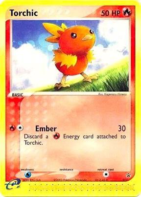 Torchic - 017 (Target Promo) card from Nintendo Promos