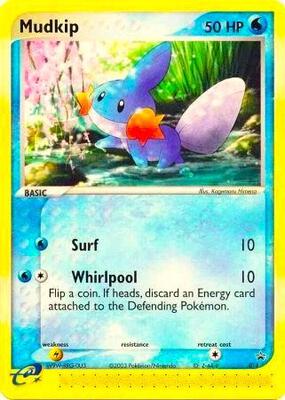 Mudkip - 018 (Target Promo) card from Nintendo Promos