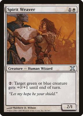 Spirit Weaver card from 10th Edition