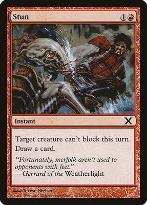Stun card from 10th Edition