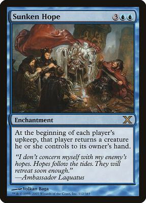 Sunken Hope card from 10th Edition