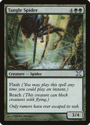 Tangle Spider card from 10th Edition