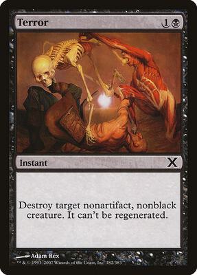 Terror card from 10th Edition