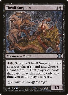 Thrull Surgeon card from 10th Edition