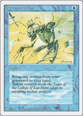 Reconstruction card from Revised Edition