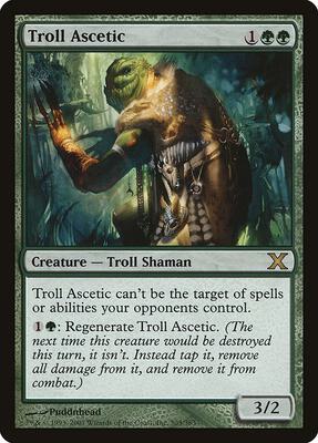 Troll Ascetic card from 10th Edition