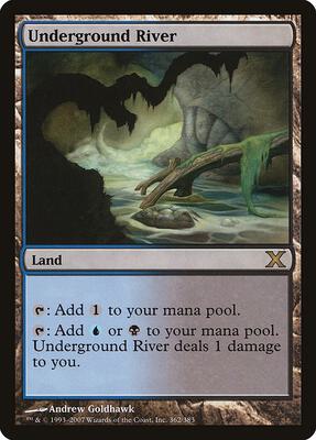 Underground River card from 10th Edition