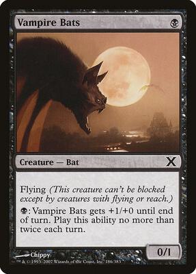 Vampire Bats card from 10th Edition