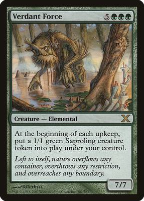 Verdant Force card from 10th Edition