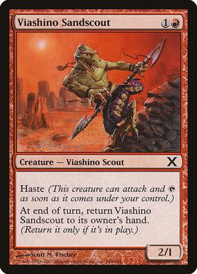 Viashino Sandscout card from 10th Edition
