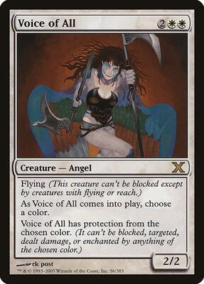 Voice of All card from 10th Edition