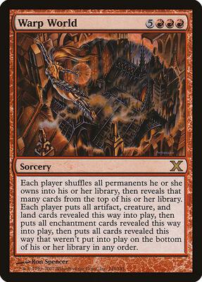 Warp World card from 10th Edition